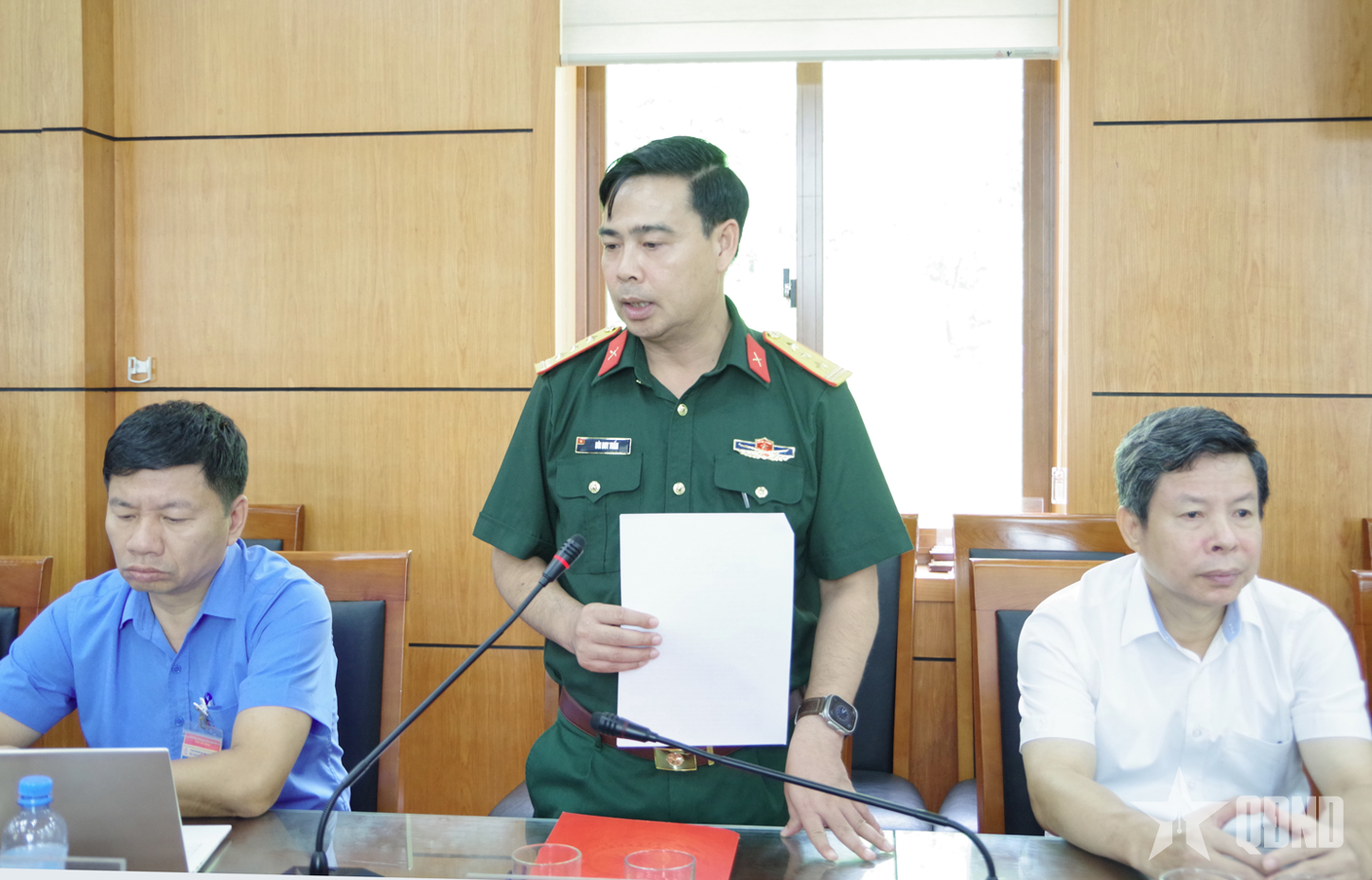 Công ty Kho vận và Cảng Cẩm Phả huấn luyện lực lượng tự vệ năm 2026